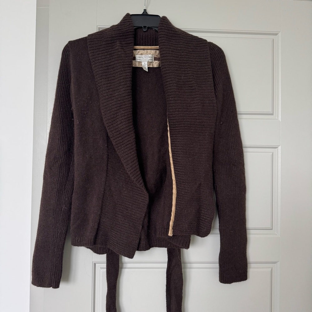 A&F Alpaca Wool Cardigan - SIZE L